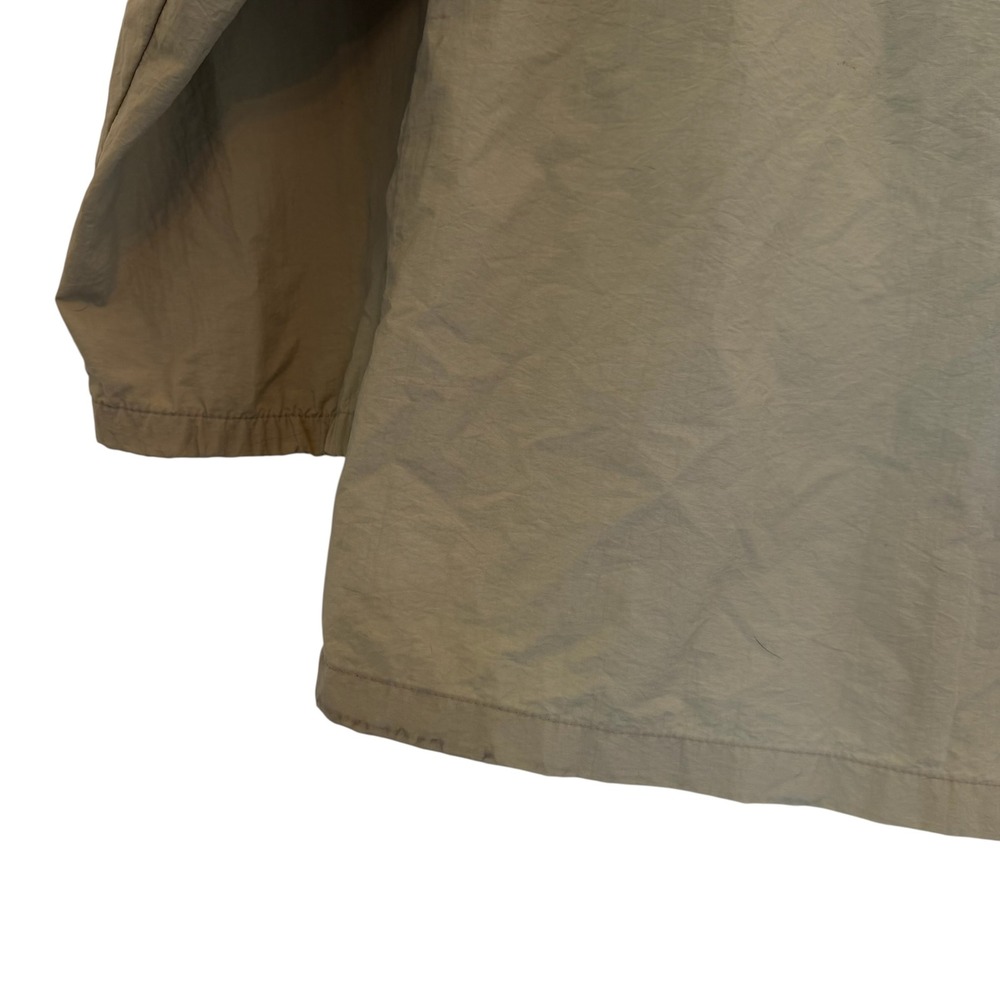 ASG Athletic USA Function VTG 90s XL Tan Nylon Windbreaker Jacket Stripe READ - Picture 12 of 16